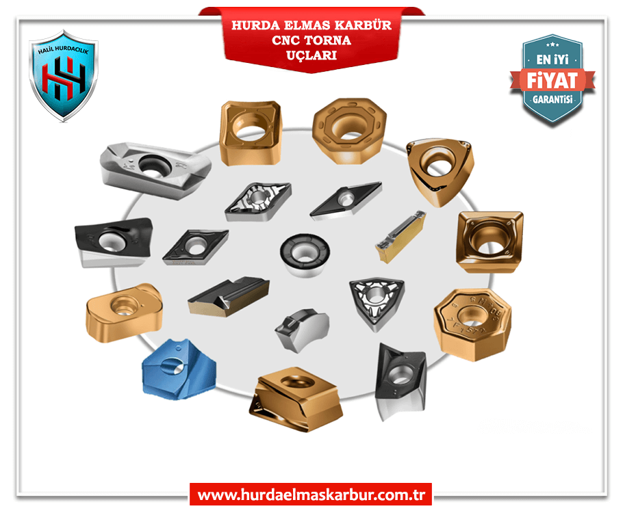 Elmas Karbür Cnc Torna Ucu Hurdası